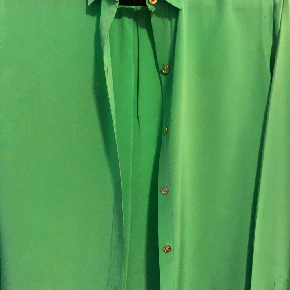 C Wonder Green Button Down - image 3